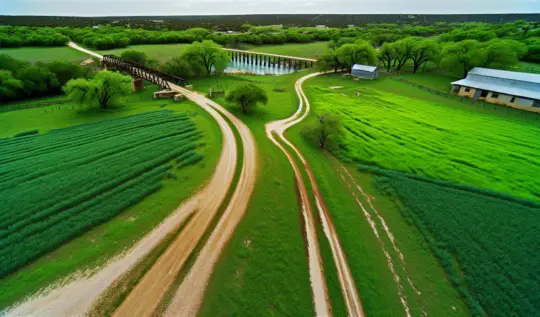 Graphics of "Unlocking Texas Farmland: Expert Houston Real Estate Lawyer Guidance on Rural Infrastructure, Zoning, and Mineral Rights"