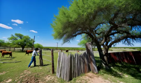 Graphics of Navigate Texas Fencing with Confidence: Expert Legal Advice on Farm Boundaries with a Texas Real Estate Boundary Dispute Resolution Attorney